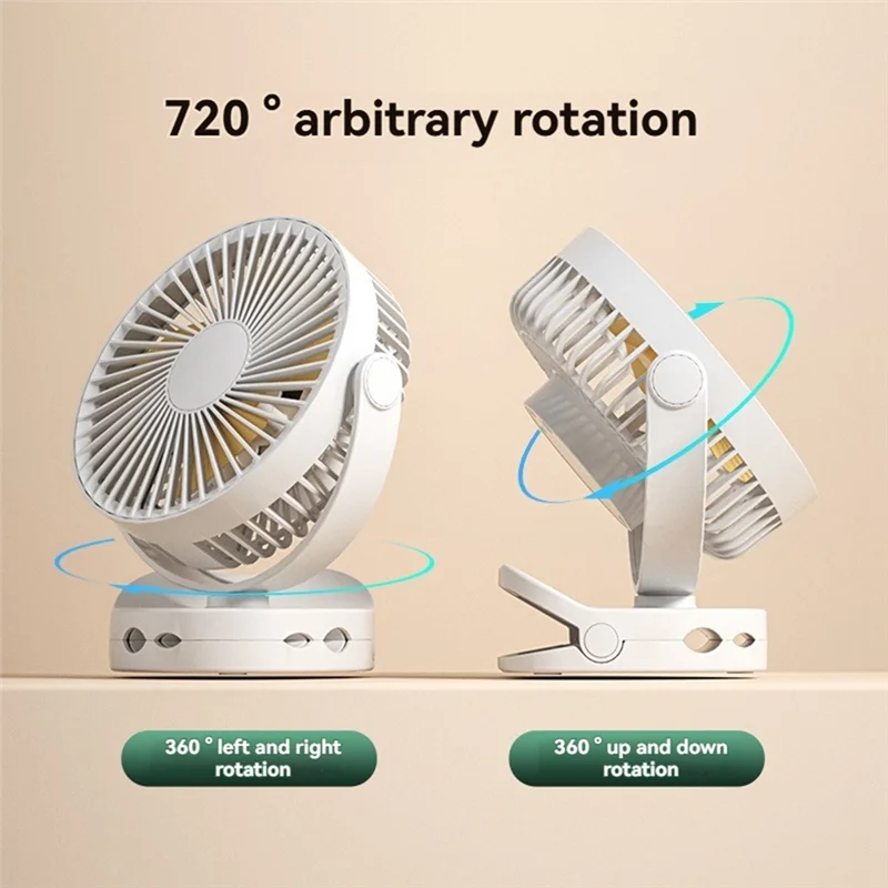 【Recommend】Rechargeable Clip-On Tabletop And Hangable Fan 3 Speed 360° Rotating Fan For Travel And Home Use Blue
【Recommend】Rechargeable Clip-On Tabletop And Hangable Fan 3 Speed 360° Rotating Fan For Travel And Home Use Blue