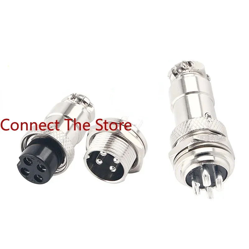 2PCS Factory Direct Sales GX16-4 Core Through-wall Male Aviation Plug Connector M16 Adapter
2PCS Factory Direct Sales GX16-4 Core Through-wall Male Aviation Plug Connector M16 Adapter