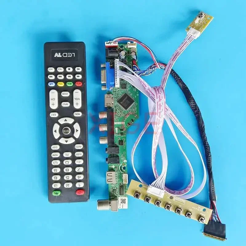 Driver Controller Board For N133B6-L01 N133BGE-L31/LA1 Kit DIY 1366x768 40Pin LVDS Analog TV 13.3" Laptop Screen HDMI+VGA+AV+USB
Driver Controller Board For N133B6-L01 N133BGE-L31/LA1 Kit DIY 1366x768 40Pin LVDS Analog TV 13.3" Laptop Screen HDMI+VGA+AV+USB