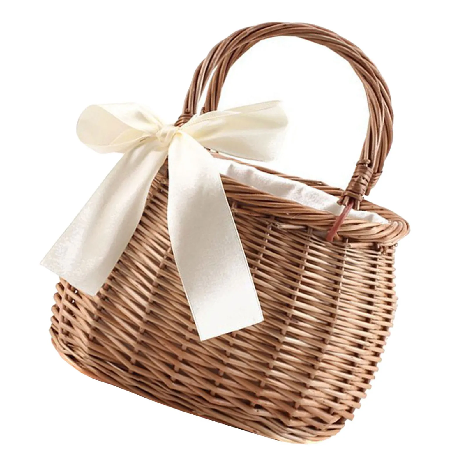 Traditional Hand Woven Wicker Basket Rustic Rural Style Storage Container for Flowers Fruit Vegetables Home Garden Decoration
Traditional Hand Woven Wicker Basket Rustic Rural Style Storage Container for Flowers Fruit Vegetables Home Garden Decoration