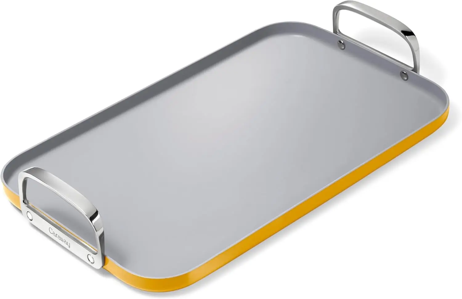 19x12 Inch Double Burner Griddle Pan, Non-Stick Ceramic Coated, Oven Safe Up to 550°F, Compatible with All Stovetops
19x12 Inch Double Burner Griddle Pan, Non-Stick Ceramic Coated, Oven Safe Up to 550°F, Compatible with All Stovetops