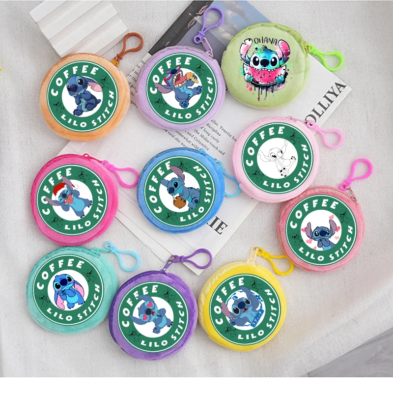 Disney Stitch Plush Wallet Pendant Fashion Keychain Storage Bag Cute Cartoon Anime Pattern Coin Wallet Children's Birthday Gift
Disney Stitch Plush Wallet Pendant Fashion Keychain Storage Bag Cute Cartoon Anime Pattern Coin Wallet Children's Birthday Gift