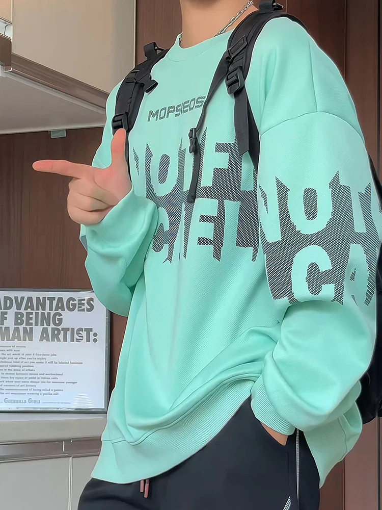 Mint een Fake Two-Piece Hoodie Men's Spring Autumn Long Sve round Ne Base Layer irt American High Street Sle Top
Mint een Fake Two-Piece Hoodie Men's Spring Autumn Long Sve round Ne Base Layer irt American High Street Sle Top