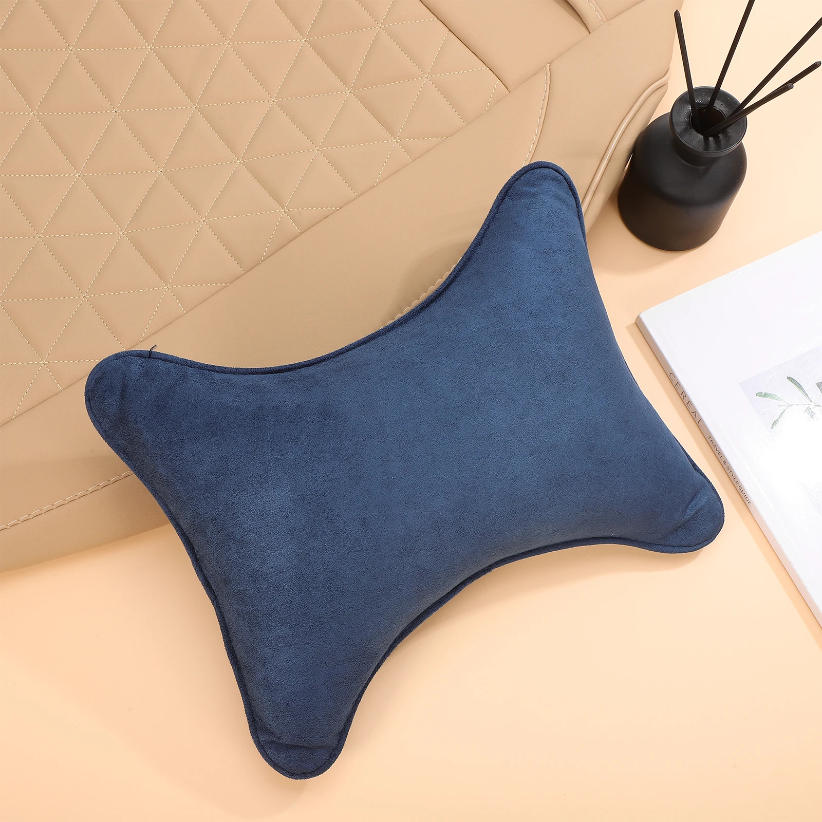 Car Neck Pillow Bone Shape Solid Color Adjustable Strap Seat Neck Cushion Headrest Pillow Car Interior Accessories
Car Neck Pillow Bone Shape Solid Color Adjustable Strap Seat Neck Cushion Headrest Pillow Car Interior Accessories