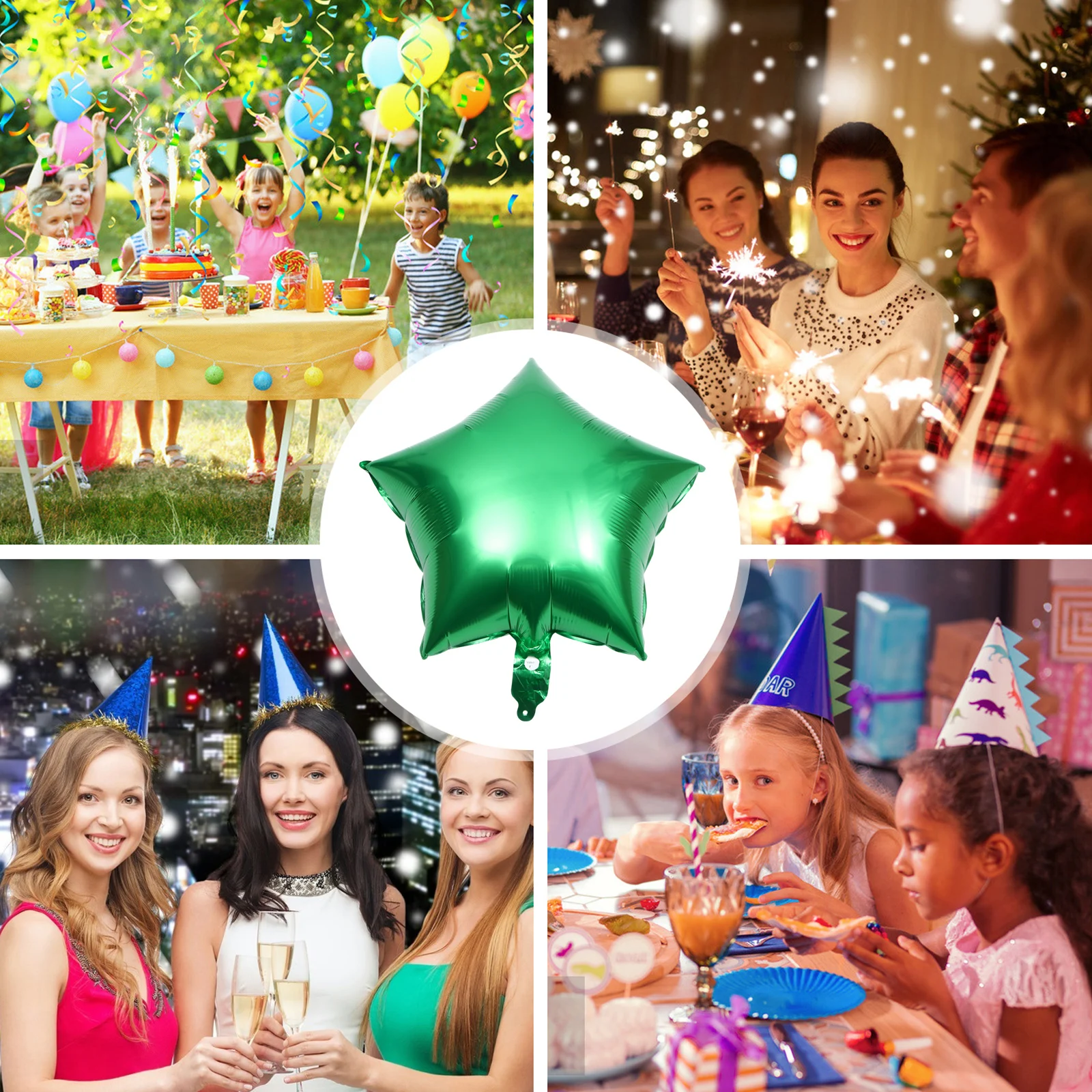 20pcs 18 Inches Five-Pointed Star Aluminum Foil Party Supplies For St. Patrick'S Decor Carnival Decoration Balloons
20pcs 18 Inches Five-Pointed Star Aluminum Foil Party Supplies For St. Patrick'S Decor Carnival Decoration Balloons