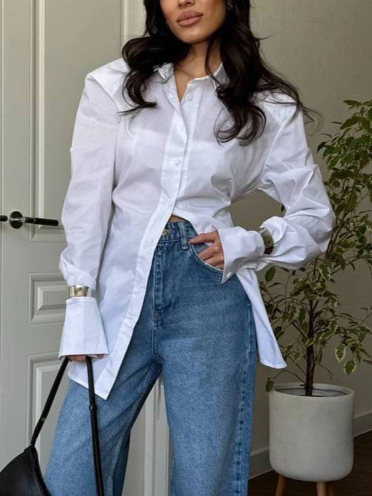 Женская блузка Foamlina Fashion с длинным рукавом, весна 2026, новая коллекция, с отложным воротником, для офиса и повседневной носки, свободный крой, рабочая одежда
Женская блузка Foamlina Fashion с длинным рукавом, весна 2026, новая коллекция, с отложным воротником, для офиса и повседневной носки, свободный крой, рабочая одежда