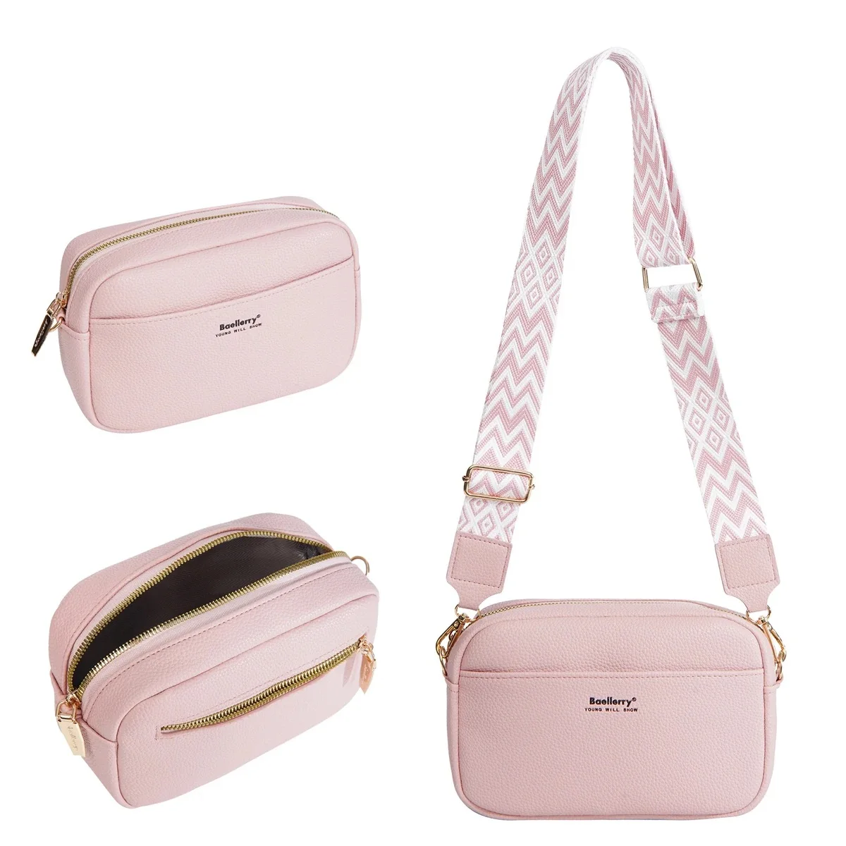 Large Capacity Women Messenger Bag Fashion Zipper Mobile Pouch Multi-functional Shoulder Crossbody Bag Casual Small Square Bag
Large Capacity Women Messenger Bag Fashion Zipper Mobile Pouch Multi-functional Shoulder Crossbody Bag Casual Small Square Bag