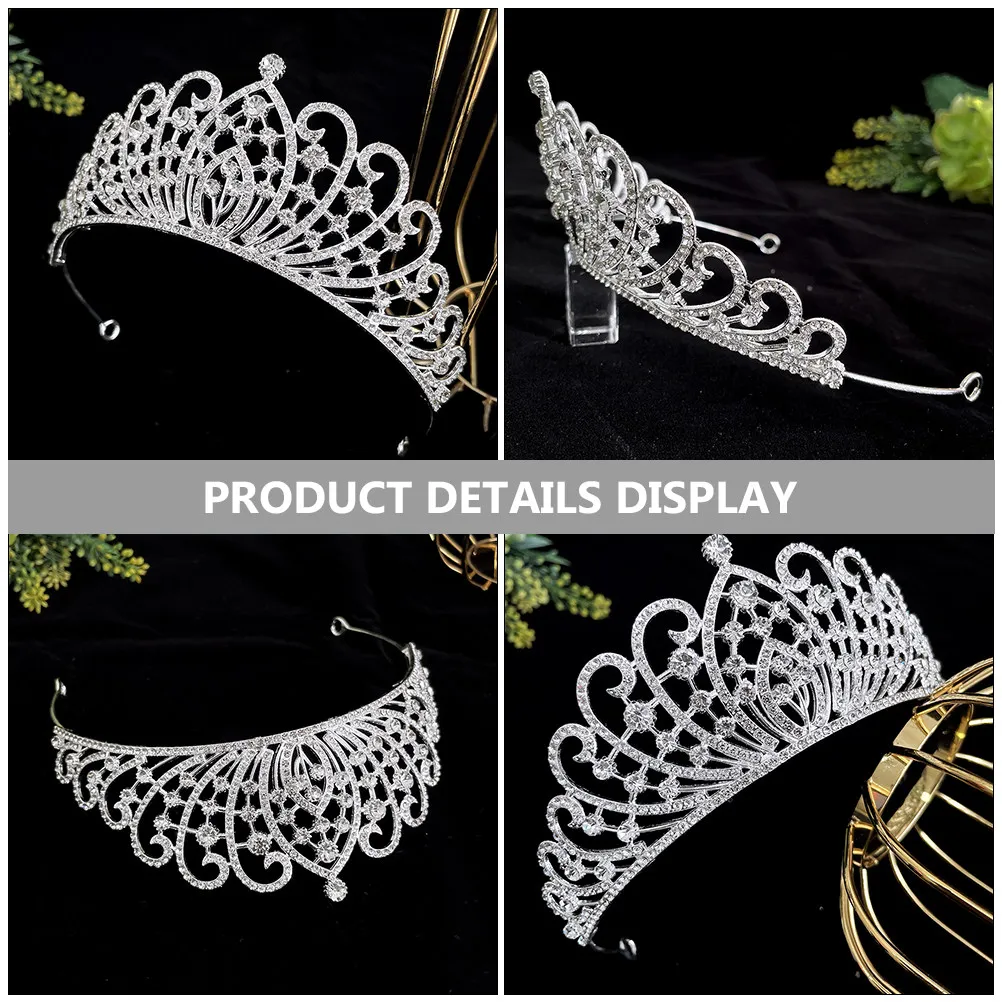 Delicate Wedding Bride Crown Bridal Rhinestone Tiara Comfortable Elegant Hair Accessory Party Prom Banquets Headpiece
Delicate Wedding Bride Crown Bridal Rhinestone Tiara Comfortable Elegant Hair Accessory Party Prom Banquets Headpiece