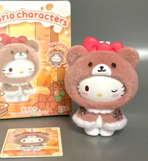 Новый Kuromi Hello Kitty My Melody Cinnamoroll, маленький плащ серии, слепая коробка, плюшевая подвесная игрушка, меняющая лицо, модная милая кукла
Новый Kuromi Hello Kitty My Melody Cinnamoroll, маленький плащ серии, слепая коробка, плюшевая подвесная игрушка, меняющая лицо, модная милая кукла