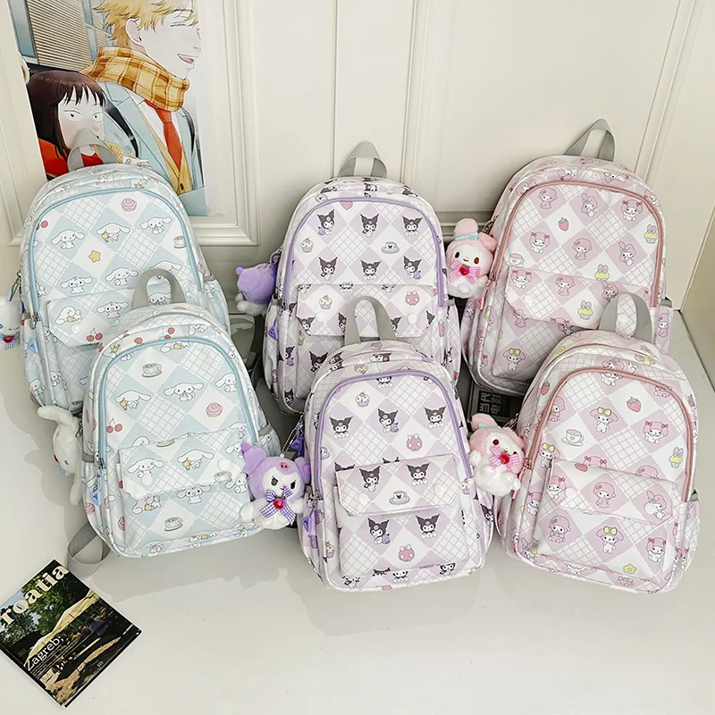 Anime Cinnamoroll My Melody Kuromi Cartoon Large Capacity Waterproof School Bag Kawaii Portable Travel Storage Bag Holiday Gift
Anime Cinnamoroll My Melody Kuromi Cartoon Large Capacity Waterproof School Bag Kawaii Portable Travel Storage Bag Holiday Gift