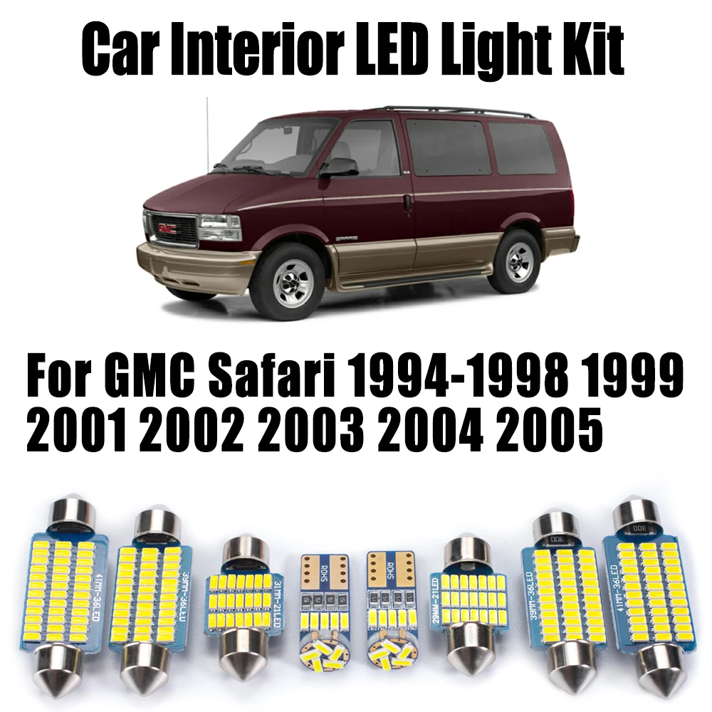 16 шт. лампы багажника Canbus, аксессуары для GMC Safari 1994-1 2002 2003 2004 2005, светодиодный комплект внутреннего освещения для чтения с куполом и картой
16 шт. лампы багажника Canbus, аксессуары для GMC Safari 1994-1 2002 2003 2004 2005, светодиодный комплект внутреннего освещения для чтения с куполом и картой