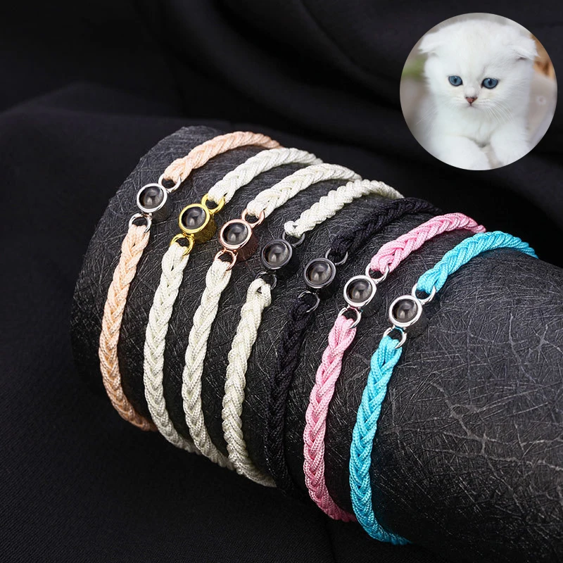 Simple Circle Couple's Braided Hand Rope Personalized Photo Projection Bracelets Custom Jewelry For Men Women Memorial Gift
Simple Circle Couple's Braided Hand Rope Personalized Photo Projection Bracelets Custom Jewelry For Men Women Memorial Gift