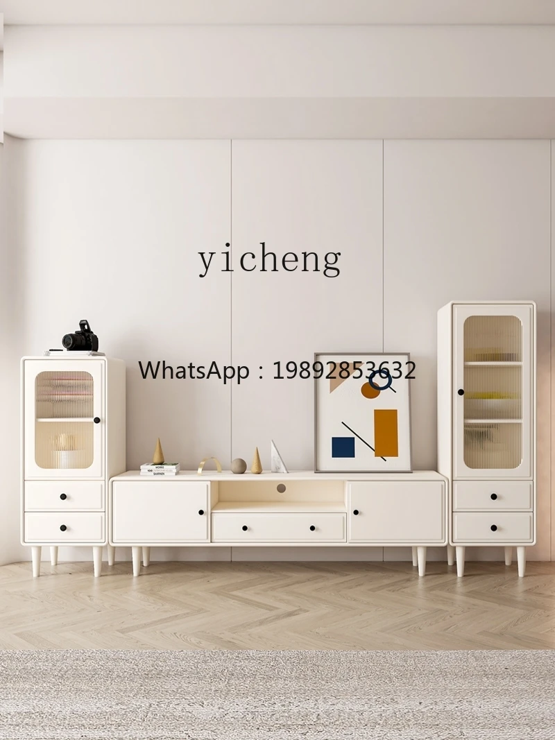 Style Solid Wood Bedroom Cream Style TV Cabinet Floor Cabinet Living Room Small Apartment Modern Minimalist
Style Solid Wood Bedroom Cream Style TV Cabinet Floor Cabinet Living Room Small Apartment Modern Minimalist