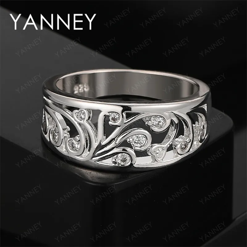 Brand new 925 sterling silver exquisite hollow zircon ring for women gift accessories fashion party simple jewelry wholesale
Brand new 925 sterling silver exquisite hollow zircon ring for women gift accessories fashion party simple jewelry wholesale