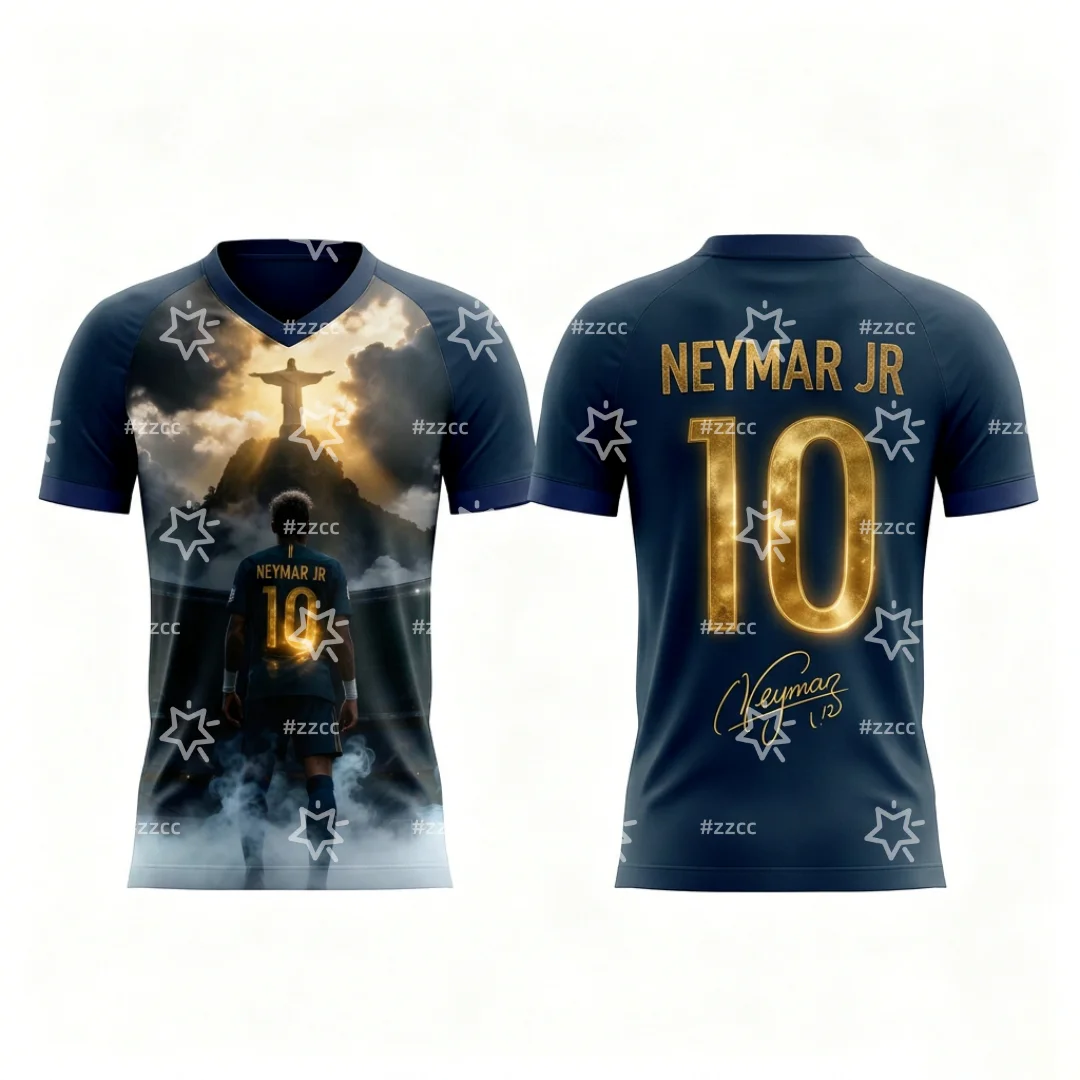 2026 Neymar No.10 football jersey Brazil fan gift Summer Sports Men's T-Shirt Kid's Clothing Tee Woman cycling jersey
2026 Neymar No.10 football jersey Brazil fan gift Summer Sports Men's T-Shirt Kid's Clothing Tee Woman cycling jersey