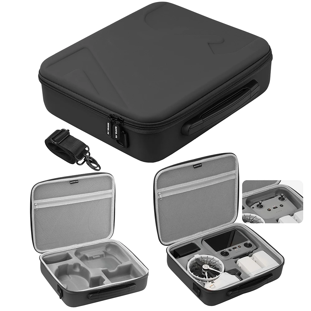 Portable Travel Shoulder Bag Shockproof Case Waterproof Handbag Storage Case for DJI Flip Drone RC 2/RC-N3 and Batteries
Portable Travel Shoulder Bag Shockproof Case Waterproof Handbag Storage Case for DJI Flip Drone RC 2/RC-N3 and Batteries