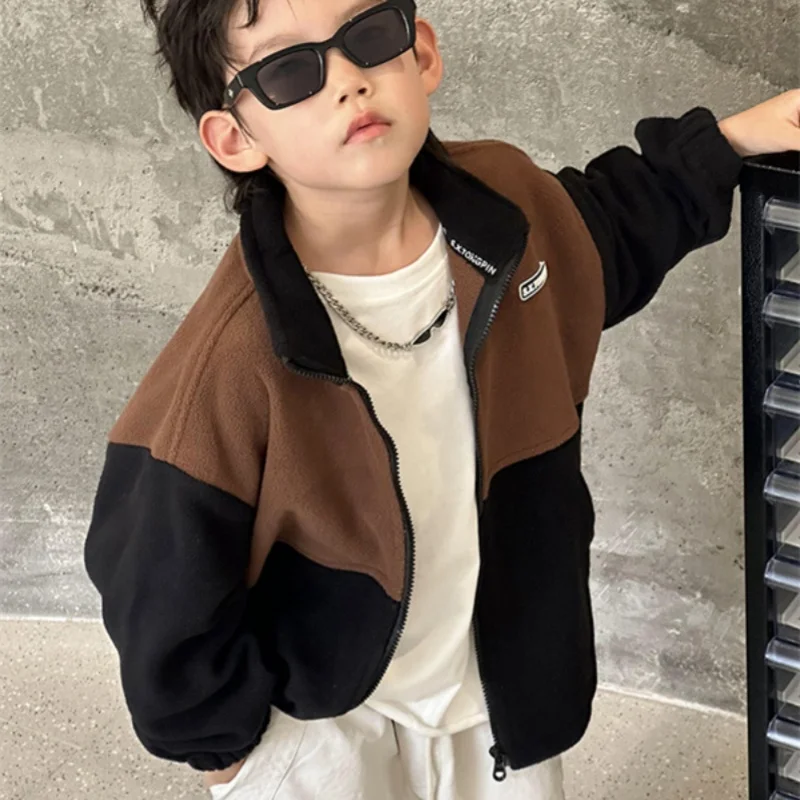 Boys Coat Cotton Jacket Windbreak Outerwear 2025 Stylish Autumn Thicken Warm Winter Teenagers Children's Clothing
Boys Coat Cotton Jacket Windbreak Outerwear 2025 Stylish Autumn Thicken Warm Winter Teenagers Children's Clothing