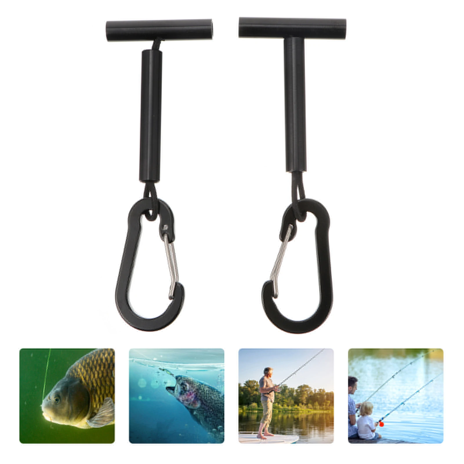 2 pcs Tippet Line Holder Fishing Aluminum Lightweight corrosion resistant elastic rope loop
2 pcs Tippet Line Holder Fishing Aluminum Lightweight corrosion resistant elastic rope loop