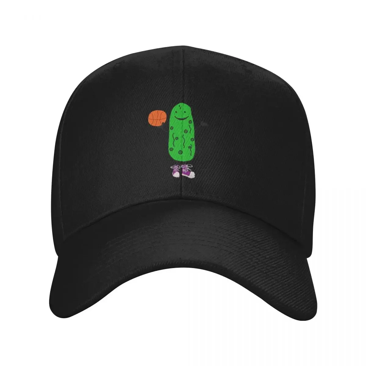 Funny Pickle Playing Basketball Cartoon Baseball Cap Luxury Man Hat custom Hat sun caps Men Women's
Funny Pickle Playing Basketball Cartoon Baseball Cap Luxury Man Hat custom Hat sun caps Men Women's