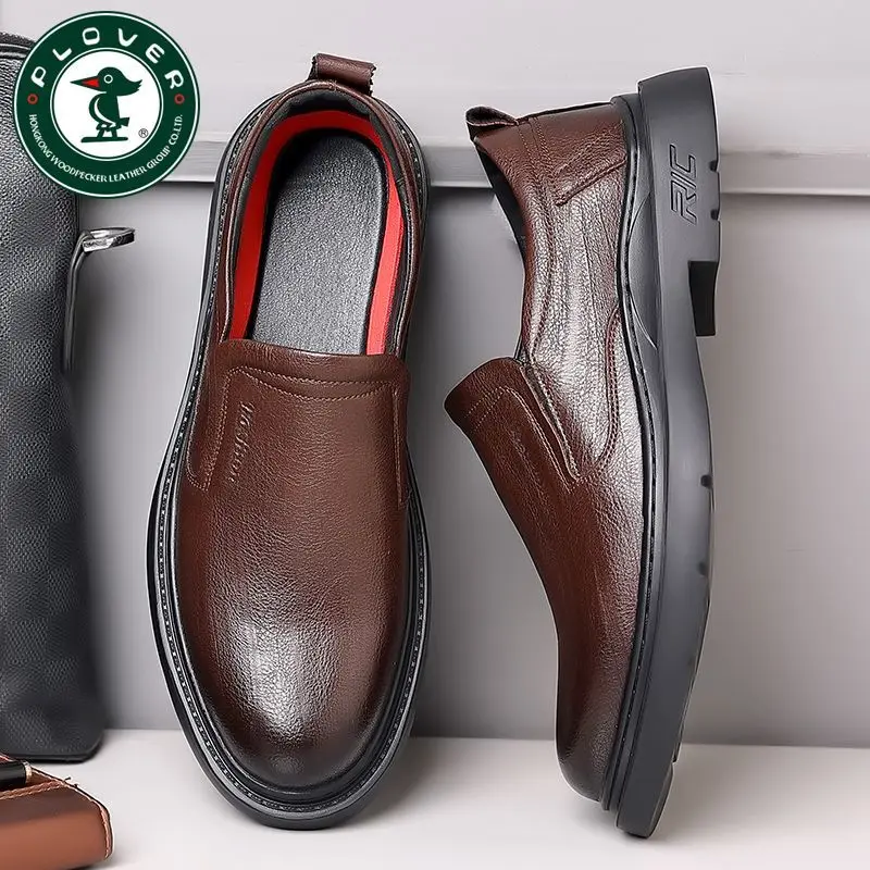 Autumn new men's genuine leather business dress men's shoes with soft soles and non slip leather shoes for men
Autumn new men's genuine leather business dress men's shoes with soft soles and non slip leather shoes for men