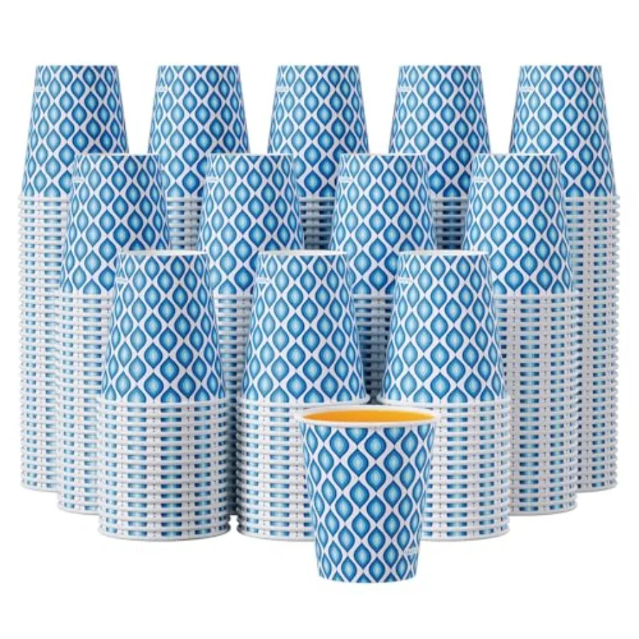 300 Count Paper Cups 8 oz, Disposable Drinking Cups for Party, Picnic, Travel, and Events
300 Count Paper Cups 8 oz, Disposable Drinking Cups for Party, Picnic, Travel, and Events