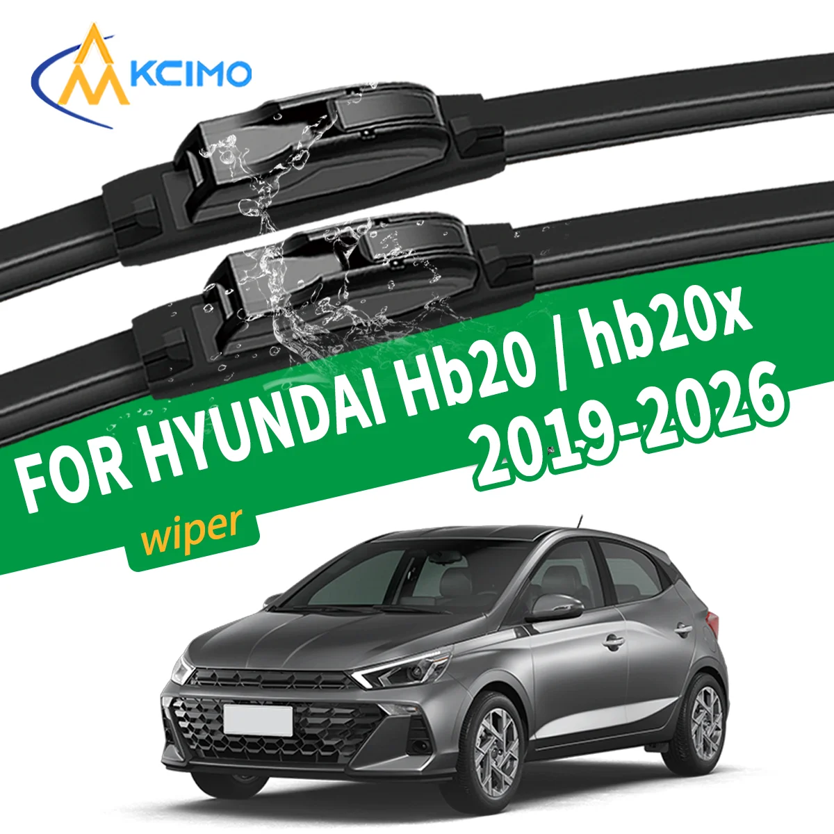 Premium Silent Wiper Blades For HYUNDAI Hb20 2019-2026 Front Windshield Wiper Auto Replacement Parts High Quality Natural Rubber
Premium Silent Wiper Blades For HYUNDAI Hb20 2019-2026 Front Windshield Wiper Auto Replacement Parts High Quality Natural Rubber