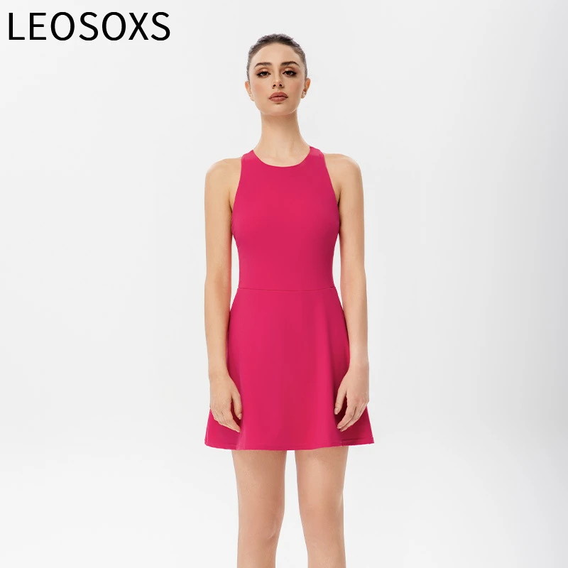 Tennis Dress Female Sleeveless Sport Suits Training Running Fitness Short Skorts Golf Badminton Tracksuits Padded Yoga Skirts
Tennis Dress Female Sleeveless Sport Suits Training Running Fitness Short Skorts Golf Badminton Tracksuits Padded Yoga Skirts