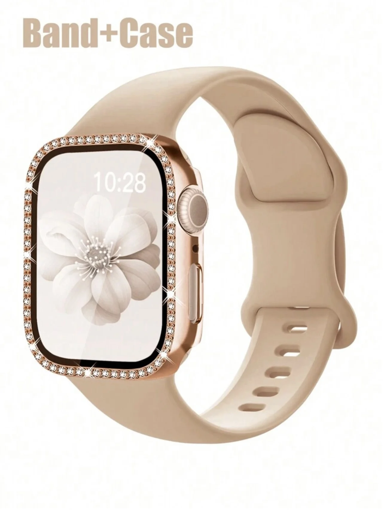 Bling 2 in1 Band Silicone protective shell case For Apple Watch cover strap Series 10/9/8/7/6/ 40mm 41mm 42mm 44mm 45mm 46mm
Bling 2 in1 Band Silicone protective shell case For Apple Watch cover strap Series 10/9/8/7/6/ 40mm 41mm 42mm 44mm 45mm 46mm