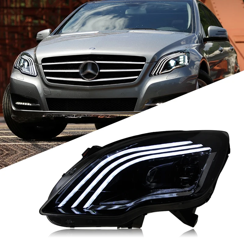Автомобильные светодиодные фары в сборе для Benz R class W251 2009-2017 Авто противотуманные фары DRL тормозной указатель поворота Plug and Play
Автомобильные светодиодные фары в сборе для Benz R class W251 2009-2017 Авто противотуманные фары DRL тормозной указатель поворота Plug and Play