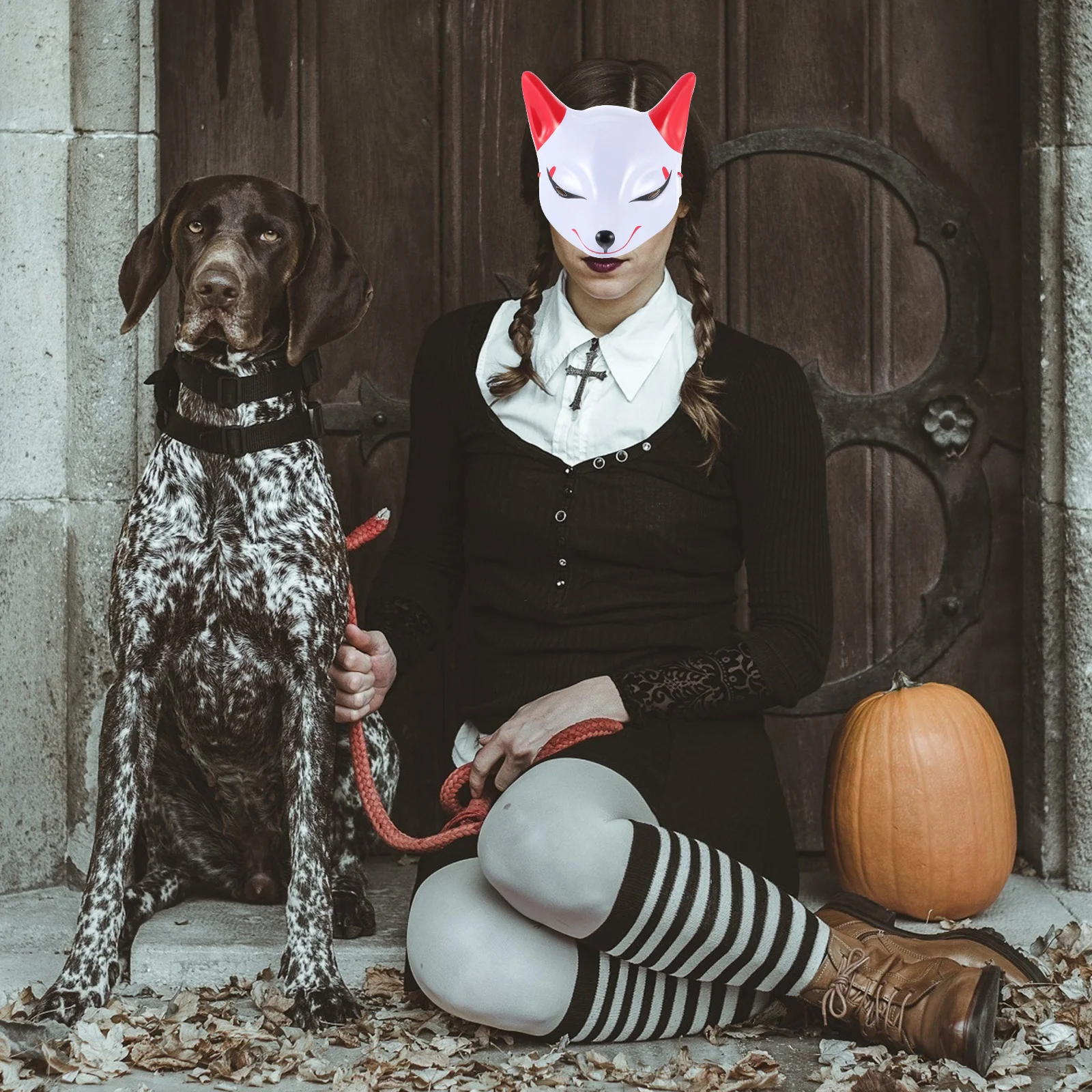 1Pcs Foxes Mask Creative Costume Party Decorative Halloween Cosplay Face Mask Roleplay Performance Prop Cosplay Activity Prop
1Pcs Foxes Mask Creative Costume Party Decorative Halloween Cosplay Face Mask Roleplay Performance Prop Cosplay Activity Prop