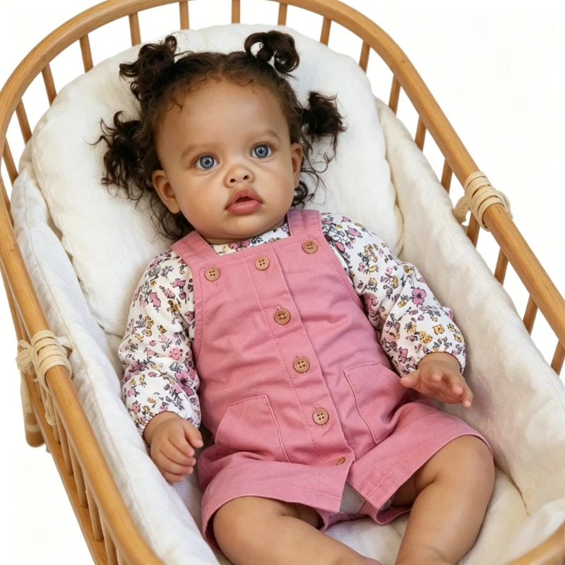 22inch 55CM Reborn Polular Benjamin with Dark Skin Soft Cotton Body Collectible Art Doll
22inch 55CM Reborn Polular Benjamin with Dark Skin Soft Cotton Body Collectible Art Doll