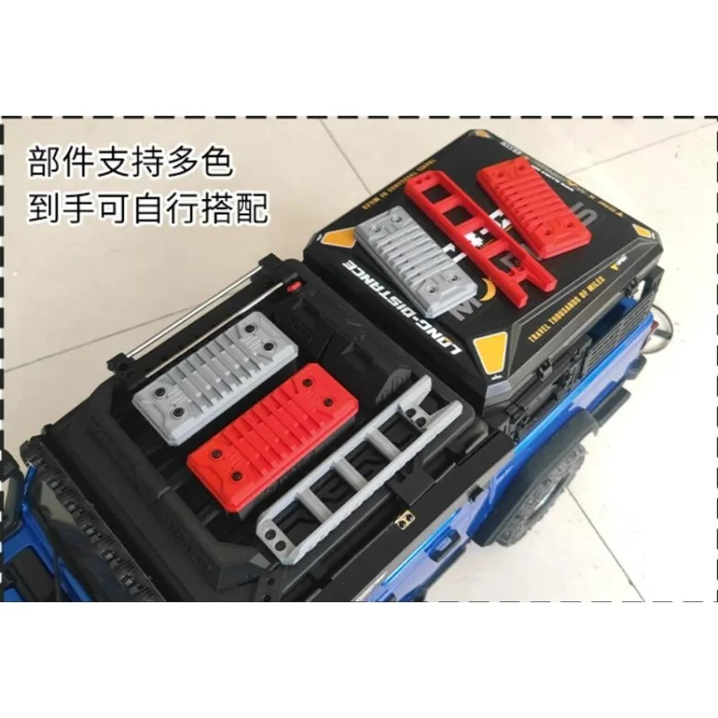 Roof Rack Decor Set,Multicolor Toolbox Cover & Side Ladder for 1:7 Rlaarlo JK07,No Modification RC Upgrade Parts/Toolbox/Ladder
Roof Rack Decor Set,Multicolor Toolbox Cover & Side Ladder for 1:7 Rlaarlo JK07,No Modification RC Upgrade Parts/Toolbox/Ladder
