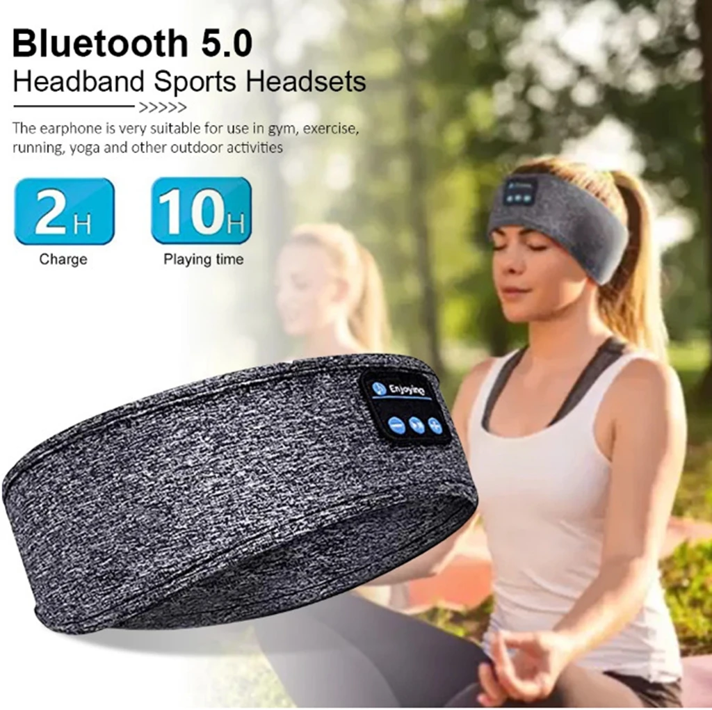 New bluetooth sleep headset wireless headphones music eye mask sleep sports headband outdoor running yoga headband
New bluetooth sleep headset wireless headphones music eye mask sleep sports headband outdoor running yoga headband