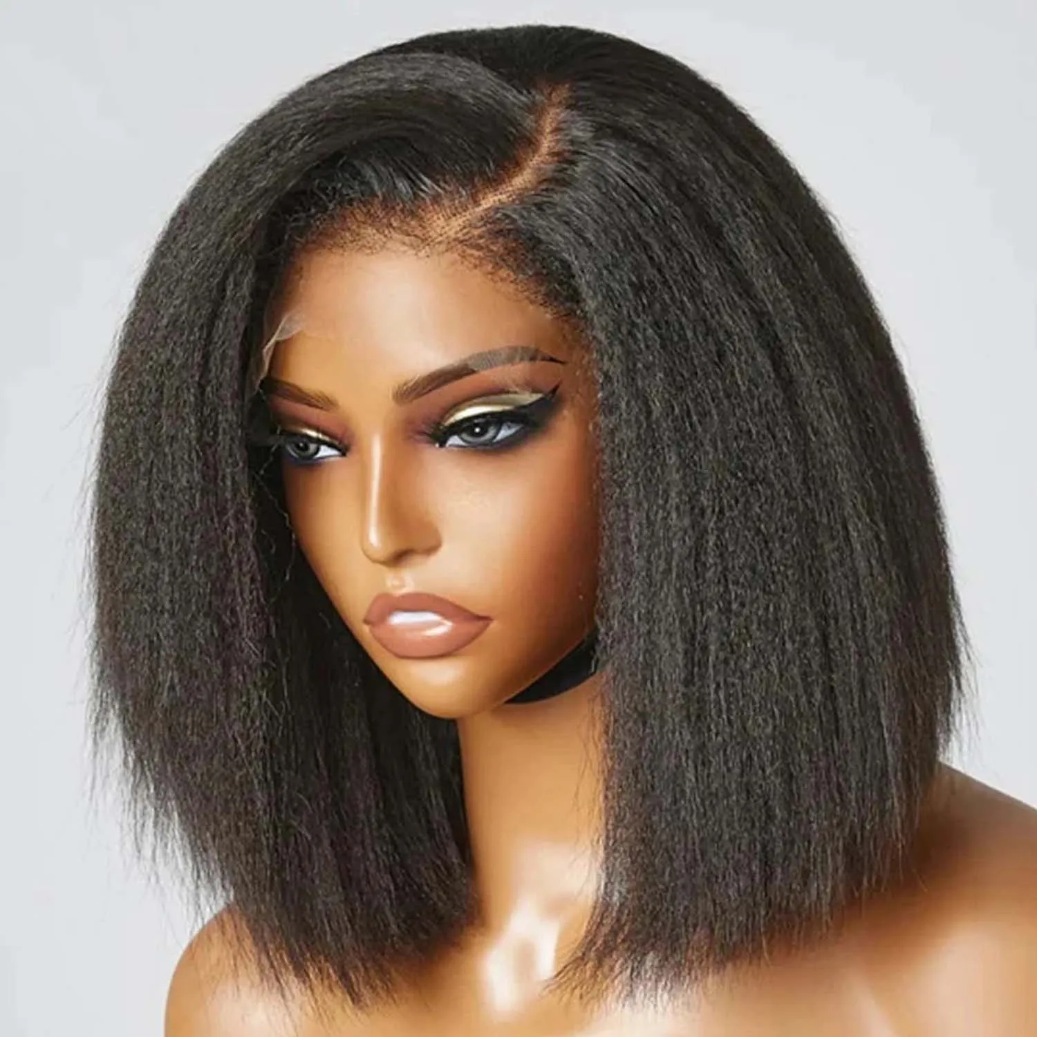 13x4 Kinky Straight Lace Front Human Hair Short Bob Wig With Baby Hair Yaki Straight HD Lace Frontal Wigs 200% Плотность для женщин
13x4 Kinky Straight Lace Front Human Hair Short Bob Wig With Baby Hair Yaki Straight HD Lace Frontal Wigs 200% Плотность для женщин