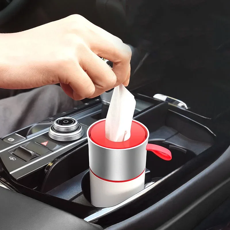 Cylinder Metal Tissue Box for Car - High-end Aluminum Alloy Holder, Hanging Decor, Interior Accessories
Cylinder Metal Tissue Box for Car - High-end Aluminum Alloy Holder, Hanging Decor, Interior Accessories
