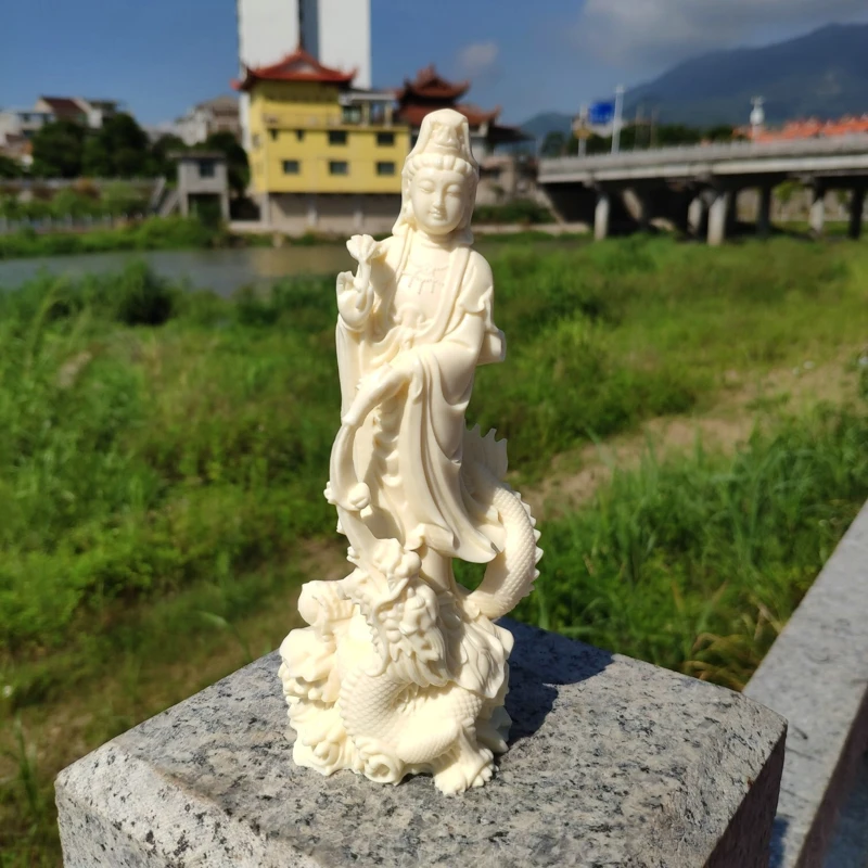 17CM large Southeast Asia home Company Store Efficacious Talisman Dragon Guanyin Avalokitesvara Buddha FENG SHUI carving ART
17CM large Southeast Asia home Company Store Efficacious Talisman Dragon Guanyin Avalokitesvara Buddha FENG SHUI carving ART