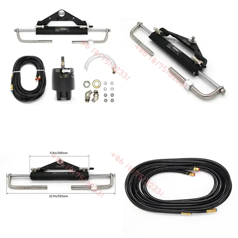 Winibo 150HP Outboard Motor Engine Boat Steering System Hydraulic Marine Steering Kit
Winibo 150HP Outboard Motor Engine Boat Steering System Hydraulic Marine Steering Kit