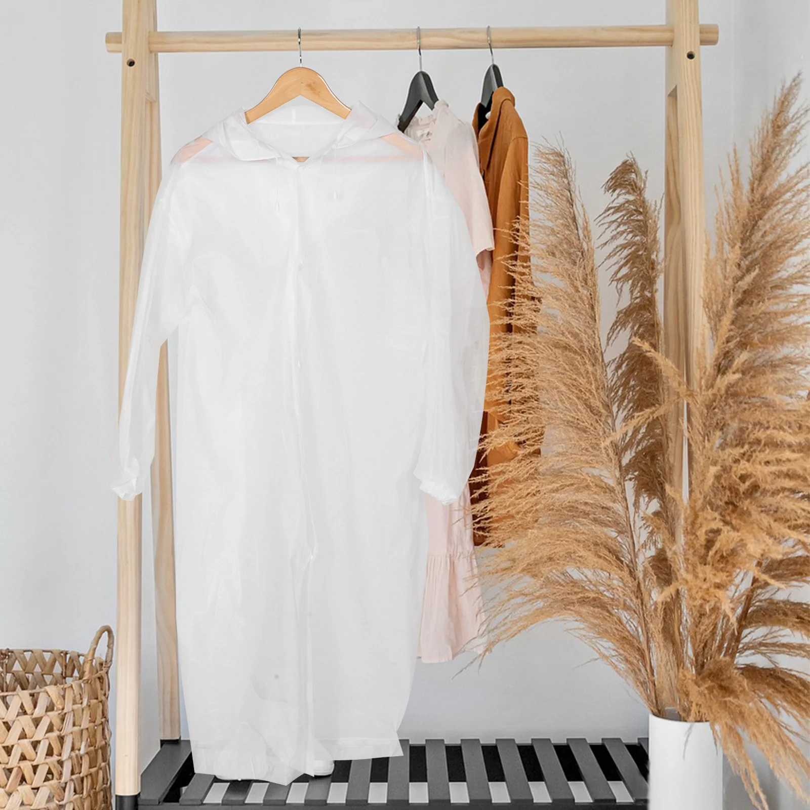 2 pcs Eva Raincoat Waterproof Transparent Long Rain Poncho For Adults Men Women Outdoor Travel Hiking Camping Cycling Portable
2 pcs Eva Raincoat Waterproof Transparent Long Rain Poncho For Adults Men Women Outdoor Travel Hiking Camping Cycling Portable