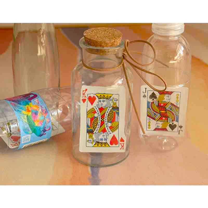 Card to Bottle by J.C Magic Tricks Chosen Card Appear in Bottle Magia Magician Close Up Sreet Illusions Gimmicks Mentalism Props
Card to Bottle by J.C Magic Tricks Chosen Card Appear in Bottle Magia Magician Close Up Sreet Illusions Gimmicks Mentalism Props