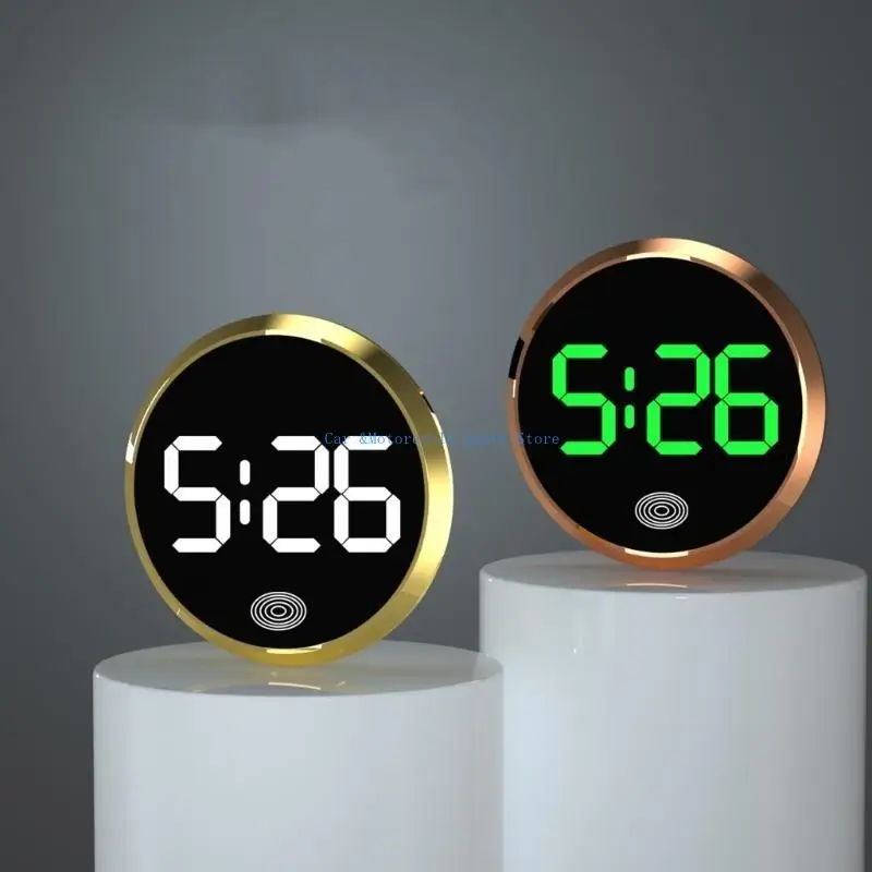 Y9UC Round Illuminant Car Creative Digital Clock With Touch Function Suitable For Easy Installation On Vehicle Air Vent
Y9UC Round Illuminant Car Creative Digital Clock With Touch Function Suitable For Easy Installation On Vehicle Air Vent