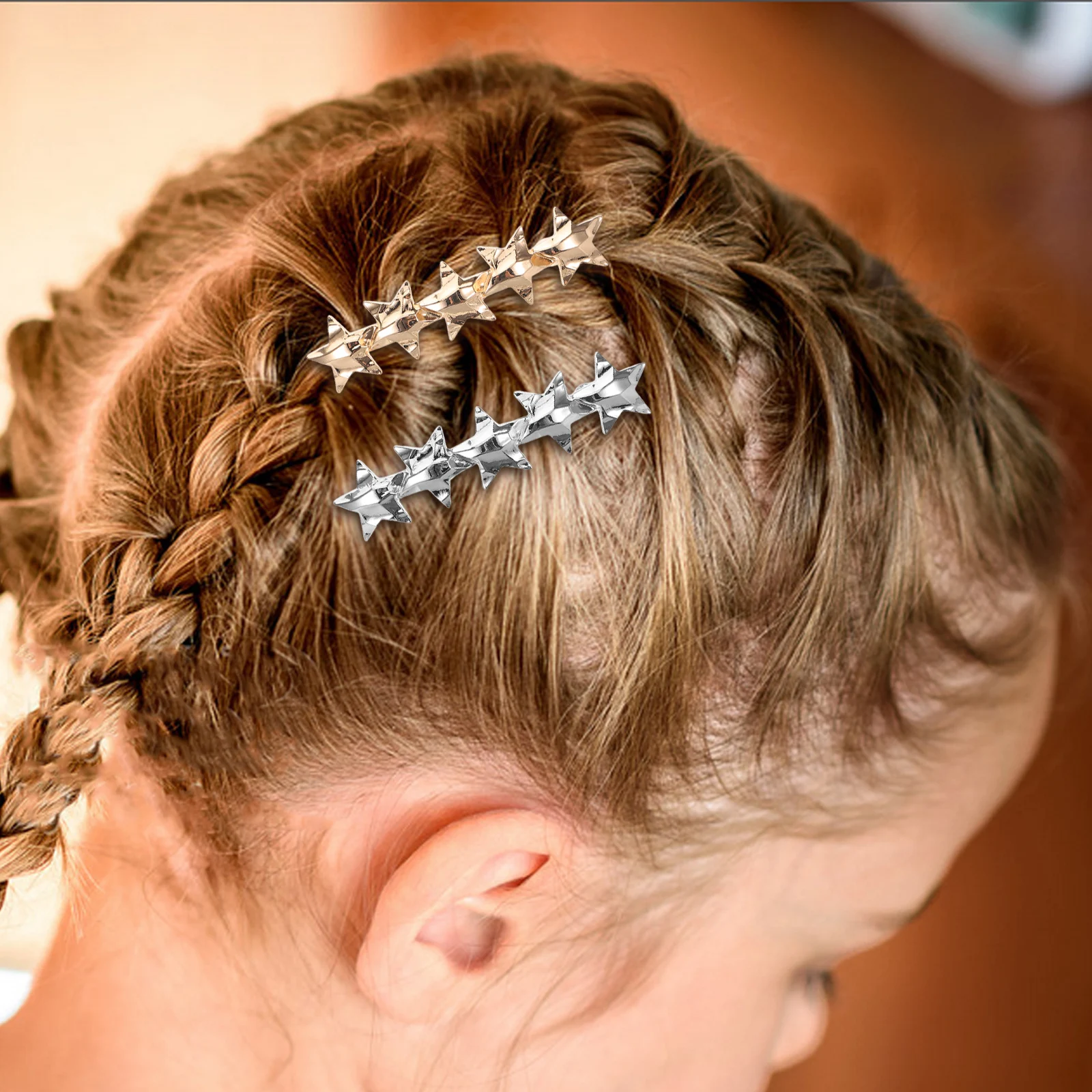 2PCS Hair Clips Sturdy Zinc Star Hair Accessories Alloy Spring Barrettes Versatile Daily Life Parties Weddings
2PCS Hair Clips Sturdy Zinc Star Hair Accessories Alloy Spring Barrettes Versatile Daily Life Parties Weddings
