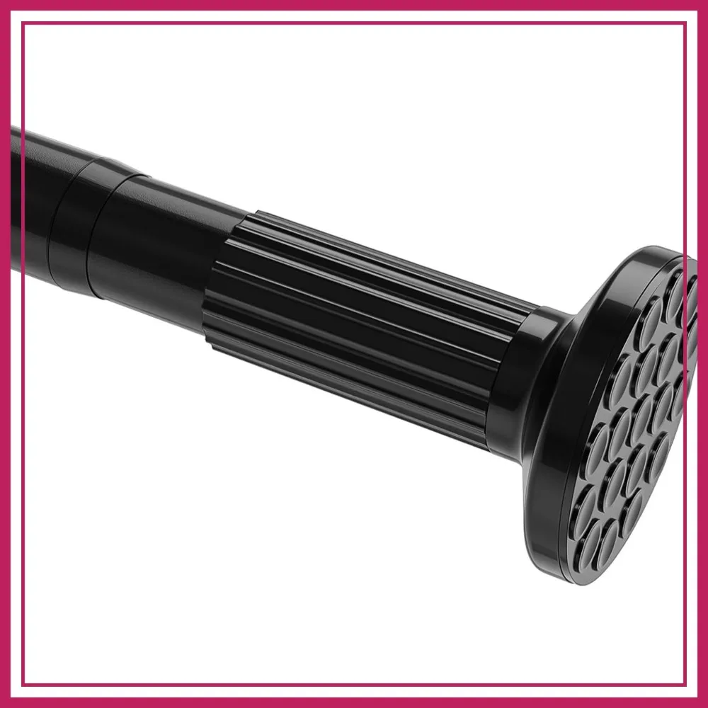 Tension Curtain Rod 51-145 Inches, Spring Shower Curtain Rod, Easy Install No Drilling, Rustproof, 1.26 Inch Diameter
Tension Curtain Rod 51-145 Inches, Spring Shower Curtain Rod, Easy Install No Drilling, Rustproof, 1.26 Inch Diameter