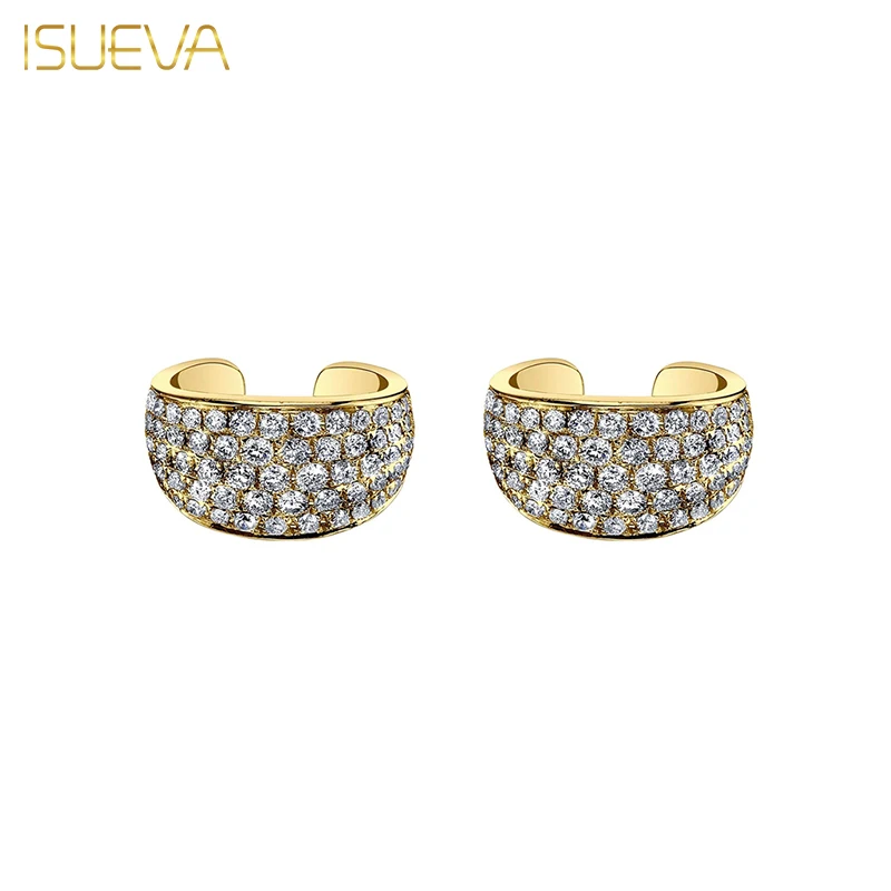 ISUEVA Gold Plated Ear Cuff Earrings for Women Fake Piercing Exquisite Zircon Women's Clip Earrings 2023 Jewelry Wholesale
ISUEVA Gold Plated Ear Cuff Earrings for Women Fake Piercing Exquisite Zircon Women's Clip Earrings 2023 Jewelry Wholesale