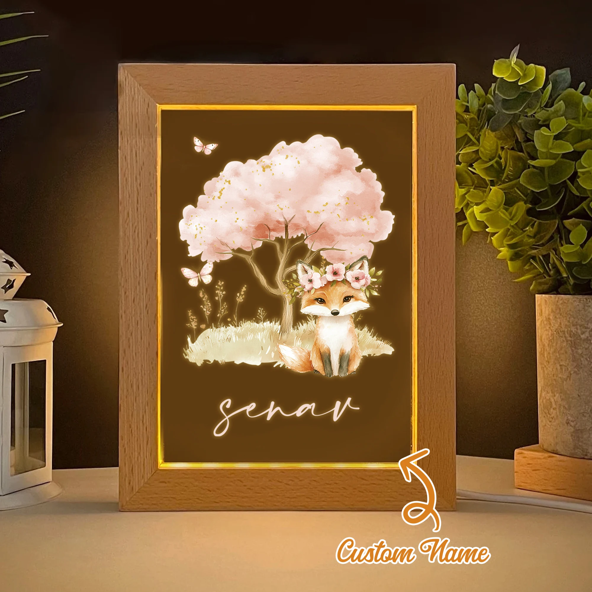 Fox Under The Cherry Tree LED Night View Photo Frame Custom Personalized Gift Family Living Room Bedroom Dining Room Home Decor
Fox Under The Cherry Tree LED Night View Photo Frame Custom Personalized Gift Family Living Room Bedroom Dining Room Home Decor