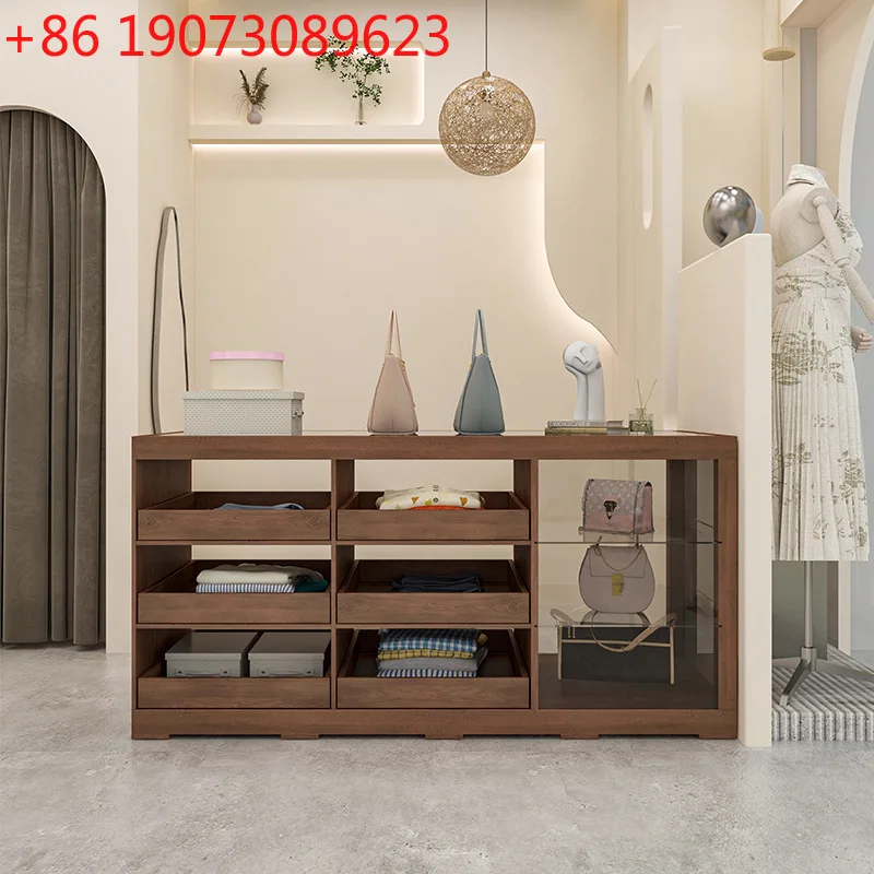 Clothing store, assembly table, solid wood paint display cabinet, women's clothing store, island cabinet,
Clothing store, assembly table, solid wood paint display cabinet, women's clothing store, island cabinet,