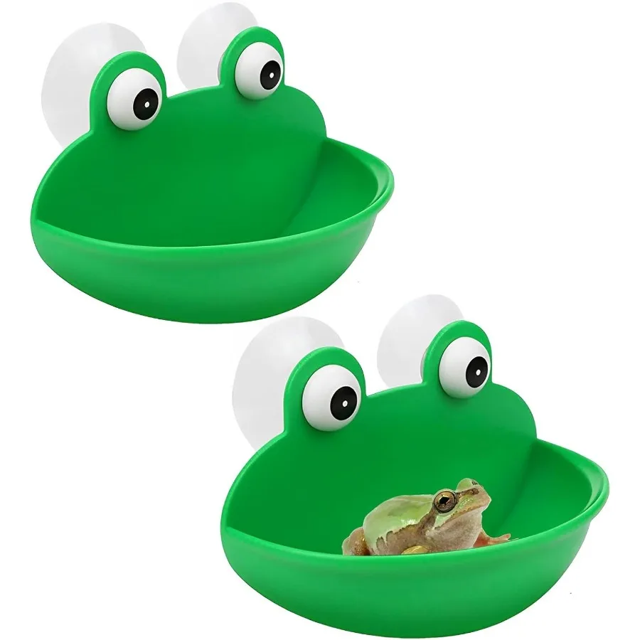 2 Pieces Frog Habitat with Stion Cup Lovely Stion Cup Soap Dish Holder for Fish Tank Aquarium Decoration/ Bathing/Small Item St
2 Pieces Frog Habitat with Stion Cup Lovely Stion Cup Soap Dish Holder for Fish Tank Aquarium Decoration/ Bathing/Small Item St