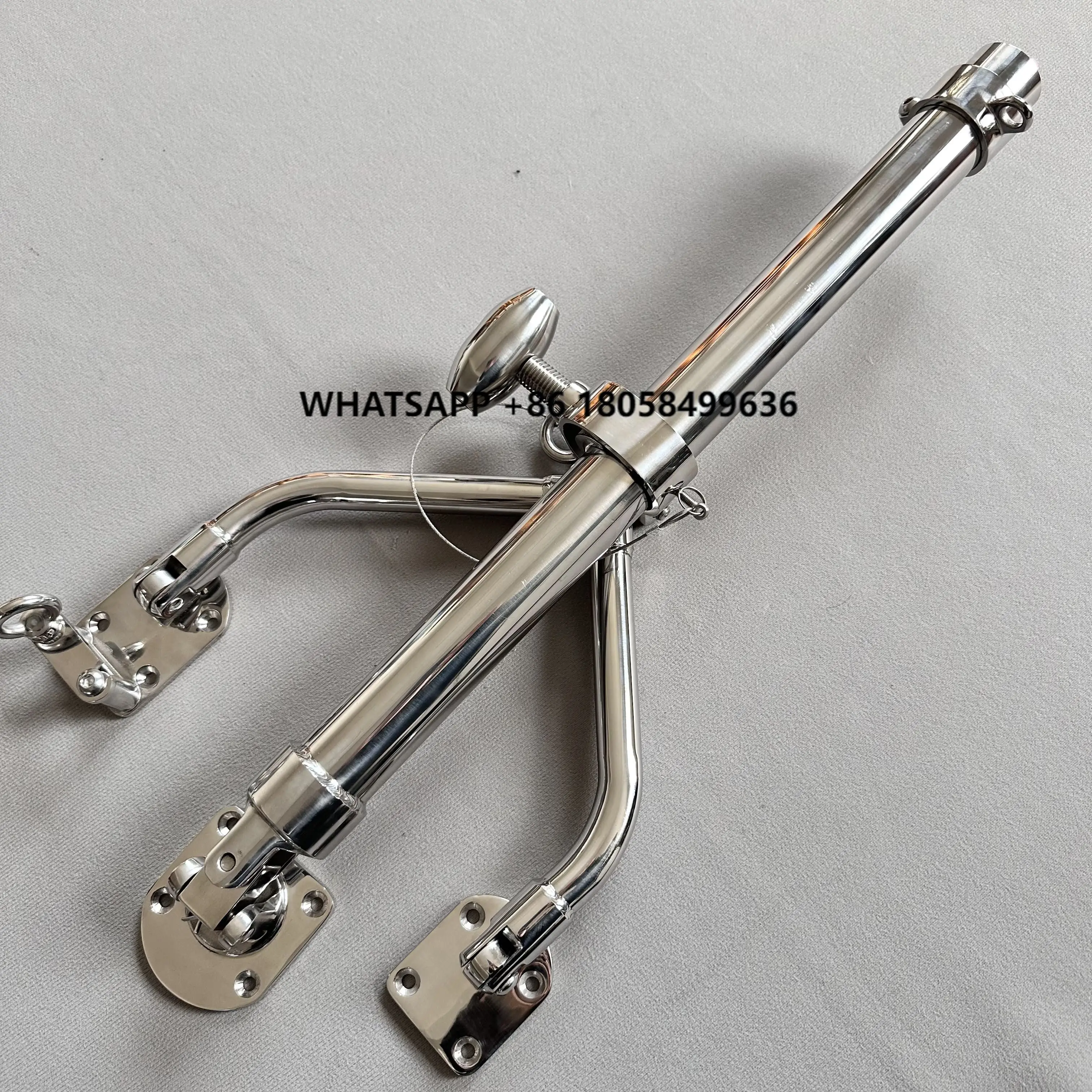 March Boat Accessories Fishing Rod Holder With Knob and Base 316 Stainless Steel Boat Rod Holder for Outriggers
March Boat Accessories Fishing Rod Holder With Knob and Base 316 Stainless Steel Boat Rod Holder for Outriggers