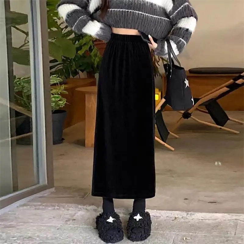 Autumn Winter New Fashion Elastic Waist Solid Women's Clothing Casual All-match Temperament Korean Trend Simplicity Chic Tops
Autumn Winter New Fashion Elastic Waist Solid Women's Clothing Casual All-match Temperament Korean Trend Simplicity Chic Tops