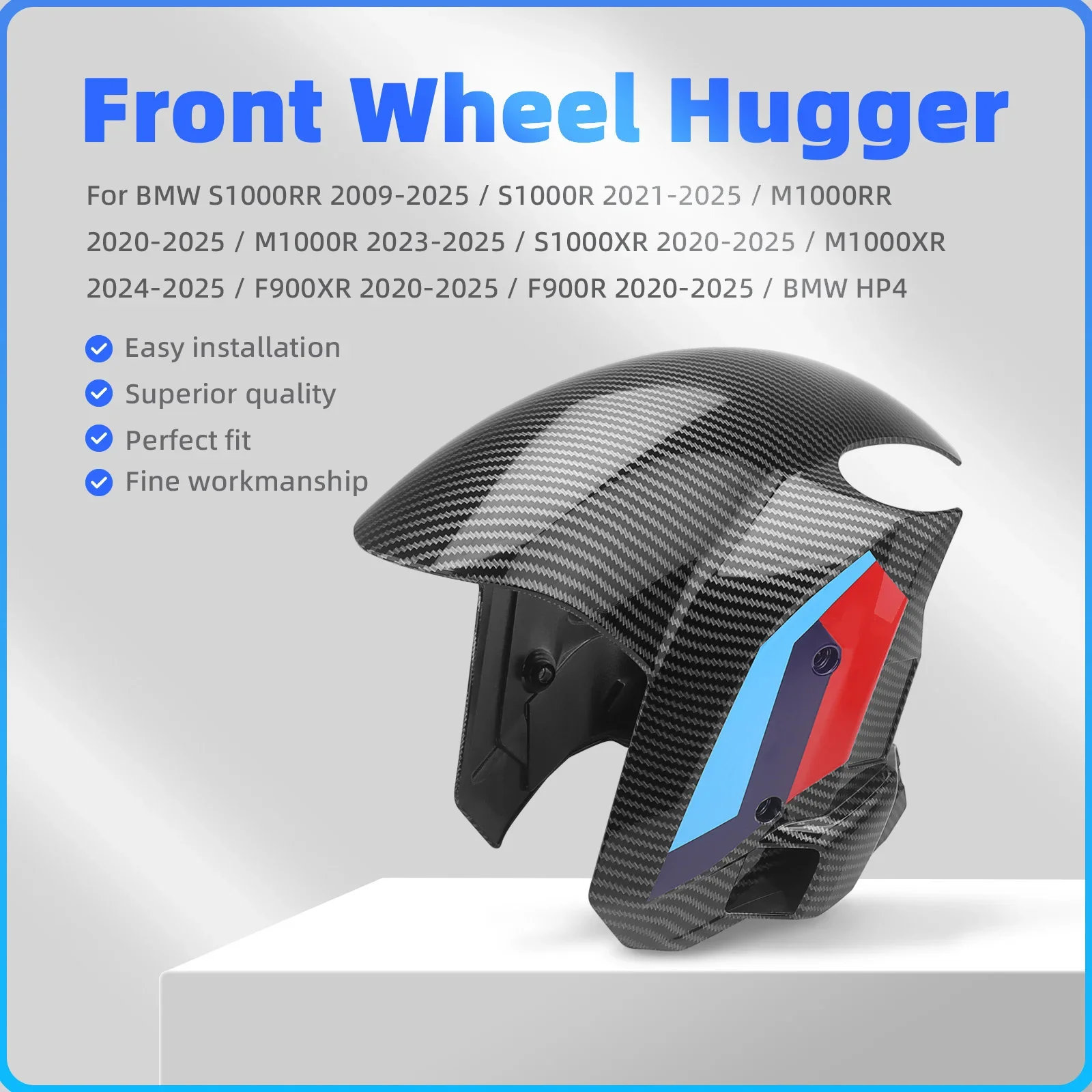 Para BMW S1000RR M1000RR S1000R S1000XR M1000XR freno disco guardabarros lantero motocicleta, carcasa rueda lant
Para BMW S1000RR M1000RR S1000R S1000XR M1000XR freno disco guardabarros lantero motocicleta, carcasa rueda lant
