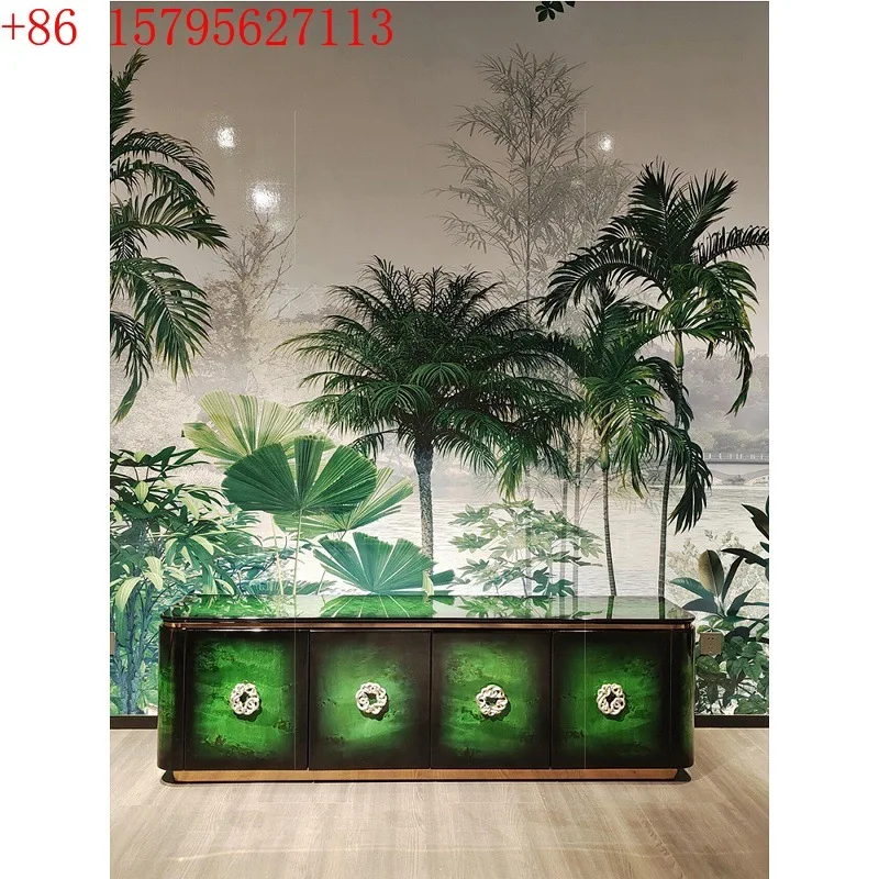 Italian light luxury high-end solid wood TV cabinet dining side cabinet
Italian light luxury high-end solid wood TV cabinet dining side cabinet